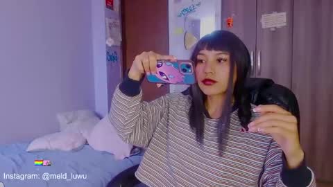 Snapshot of mel_dahlia chatting on 8, 6, 2026 Melissa - - Please help me to reach 100 thumbs up online show from 8, 6, 2026