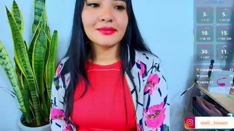 Snapshot of meli__brown chatting on 15, 5, 2026 Independent model online show from 15, 5, 2026