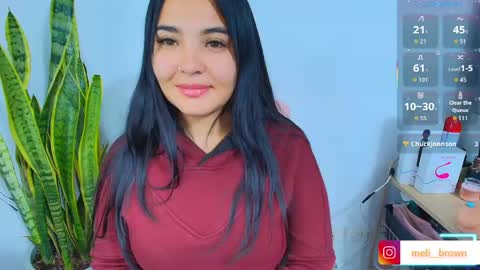 Snapshot of meli__brown chatting on 25, 5, 2026 Independent model online show from 25, 5, 2026