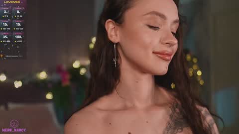 Snapshot of meow_nancy chatting on 10, 1, 2025 Heeyyooo Im Nans Subscribe to me I will be glad online show from 10, 1, 2025