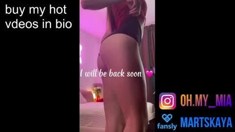 Mia Martskaya online show from 9, 12, 2024