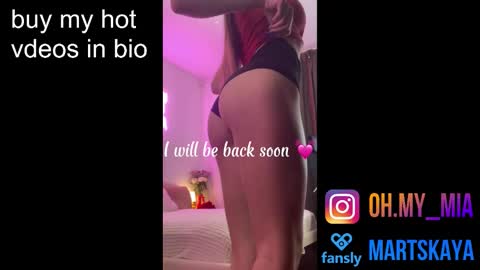 Mia Martskaya online show from 1, 12, 2025