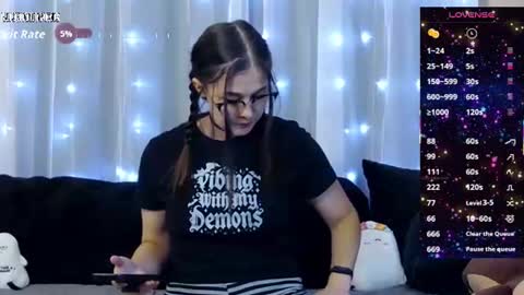 Snapshot of midnightpixie chatting on 9, 7, 2026 Jenna Talia online show from 9, 7, 2026