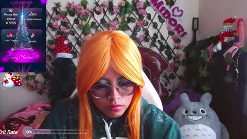 Snapshot of midoriquinn chatting on 10, 12, 2024 Midori 7u7 online show from 10, 12, 2024