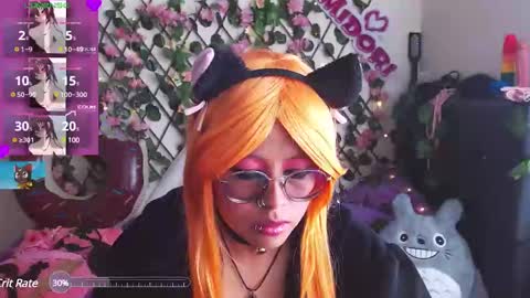 Snapshot of midoriquinn chatting on 16, 1, 2025 Midori 7u7 online show from 16, 1, 2025