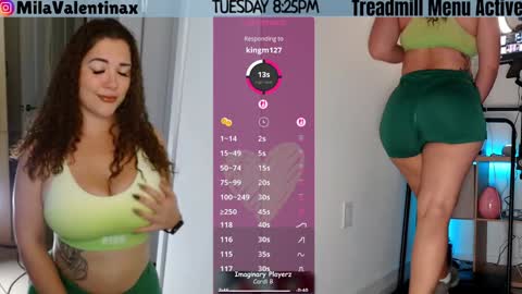 Mila Valentina online show from 18, 3, 2026