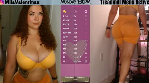 Mila Valentina online show from 18, 5, 2026
