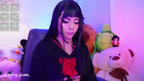 Snapshot of ming_yue_ chatting on 1, 8, 2026 My name is Fer Nice to meet you give it a thumbs up please its important online show from 1, 8, 2026