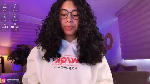 Snapshot of miss_sidney chatting on 7, 7, 2026 Amy Olivera online show from 7, 7, 2026