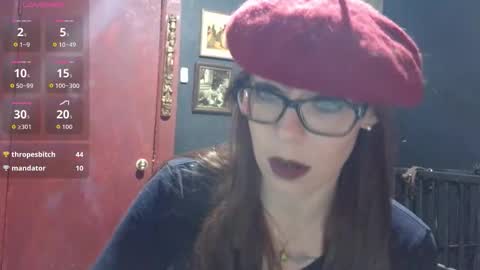 Snapshot of mistressthrope chatting on 10, 11, 2025 MistressThrope online show from 10, 11, 2025