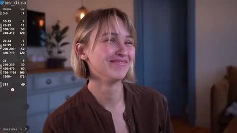 Snapshot of ms_dira chatting on 17, 2, 2026 dira and the riru tribe online show from 17, 2, 2026