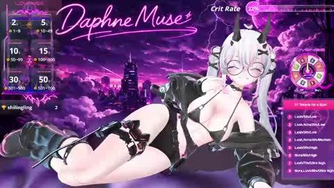 Snapshot of muse_daphne chatting on 30, 5, 2026 Daphne Musa online show from 30, 5, 2026