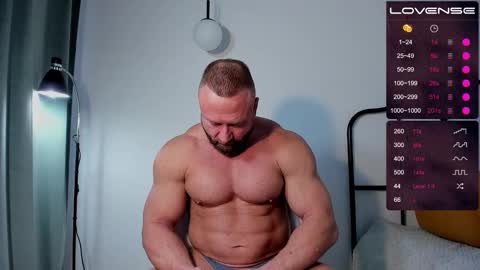 Snapshot of musscle_king chatting on 12, 10, 2025 Artemius online show from 12, 10, 2025