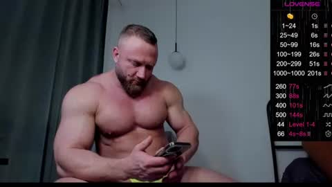 Snapshot of musscle_king chatting on 25, 7, 2026 Artemius online show from 25, 7, 2026