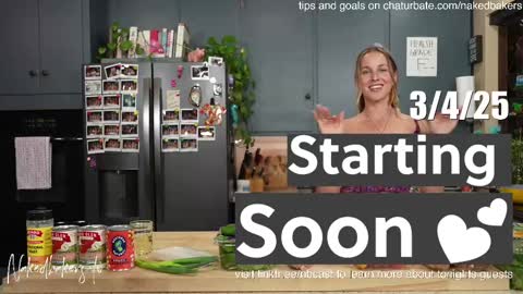 Naked Bakers online show from 5, 3, 2025