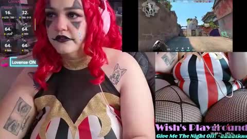 Snapshot of nevermakeawish chatting on 8, 10, 2025 Wishs Playground online show from 8, 10, 2025