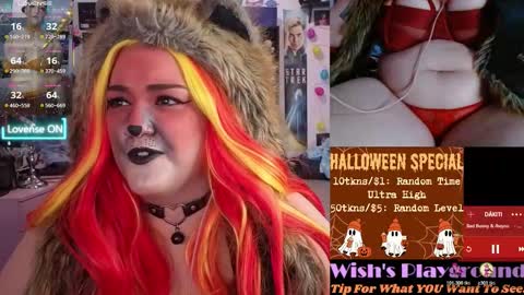 Snapshot of nevermakeawish chatting on 30, 10, 2025 Wishs Playground online show from 30, 10, 2025