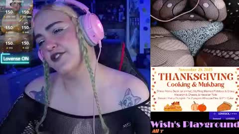 Snapshot of nevermakeawish chatting on 18, 11, 2025 Wishs Playground online show from 18, 11, 2025