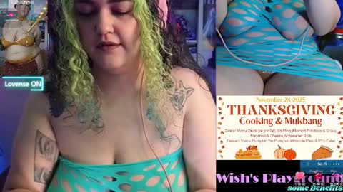 Snapshot of nevermakeawish chatting on 21, 11, 2025 Wishs Playground online show from 21, 11, 2025