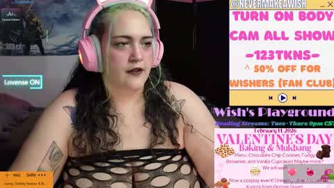 Wishs Playground online show from 13, 2, 2026