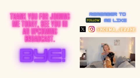 Norma Jeaane online show from 9, 1, 2025