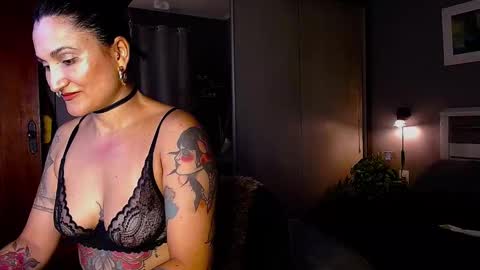 My alter ego Betinna Flowers - a tattooed Miss  -   Are you missing me come in here  -  online show from 26, 1, 2025