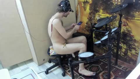 Naked Drummer online show from 14, 4, 2026