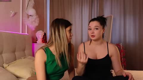 Lora black  and Lili blonde welcome you here online show from 18, 1, 2025