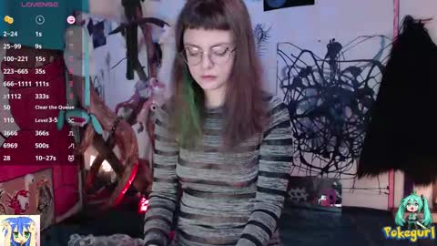 Snapshot of pokegurl chatting on 21, 11, 2025 Giggle Monster online show from 21, 11, 2025