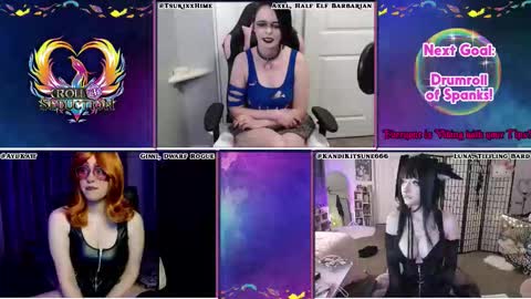 Snapshot of rollseduction chatting on 19, 12, 2025 Roll For Seduction online show from 19, 12, 2025