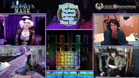 Snapshot of rollseduction chatting on 16, 1, 2026 Roll For Seduction online show from 16, 1, 2026