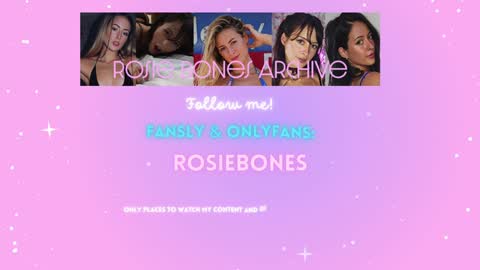 Rosie Bones online show from 4, 1, 2025