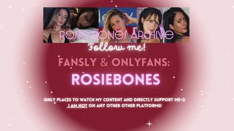 Rosie Bones online show from 20, 12, 2025