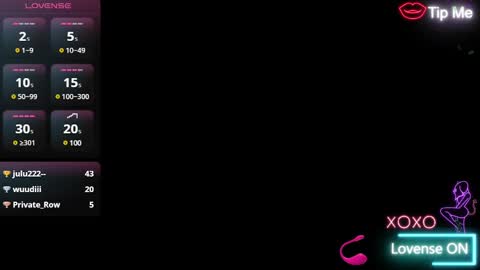 Snapshot of roxaneevans_ chatting on 8, 1, 2025 Roxane online show from 8, 1, 2025