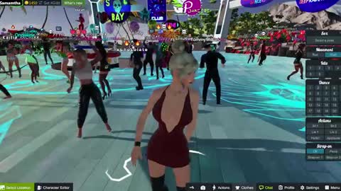 Snapshot of samanthaguadas chatting on 7, 3, 2025 Samantha online show from 7, 3, 2025