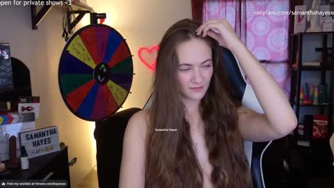 The Real Samantha Hayes haha  online show from 5, 12, 2024