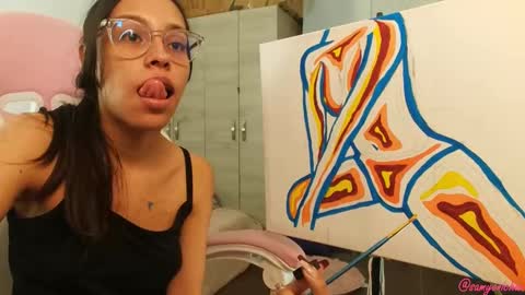 Snapshot of samyonichan chatting on 5, 12, 2024 Special show on 17 december and 23 UwU online show from 5, 12, 2024