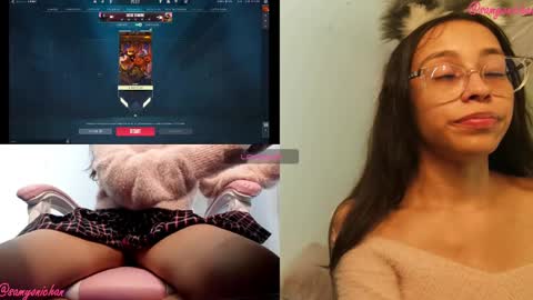 Snapshot of samyonichan chatting on 7, 12, 2024 Special show on 17 december and 23 UwU online show from 7, 12, 2024