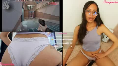 Snapshot of samyonichan chatting on 14, 12, 2024 Special show on 17 december and 23 UwU online show from 14, 12, 2024