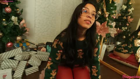 Snapshot of samyonichan chatting on 29, 12, 2024 Special show on 17 december and 23 UwU online show from 29, 12, 2024