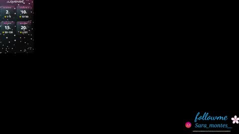 Snapshot of sara_montes chatting on 13, 9, 2025 Sara Montes online show from 13, 9, 2025