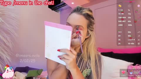Snapshot of saraavila_ chatting on 2, 2, 2025 SaraAvila online show from 2, 2, 2025