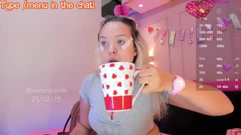 Snapshot of saraavila_ chatting on 21, 2, 2025 SaraAvila online show from 21, 2, 2025
