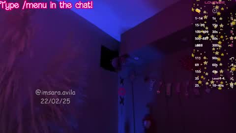 Snapshot of saraavila_ chatting on 23, 2, 2025 SaraAvila online show from 23, 2, 2025