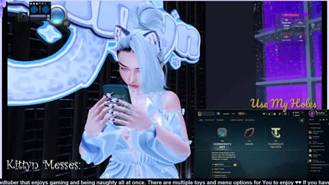 Snapshot of sassykittyn chatting on 13, 1, 2025 Sassy Sami Kittyn online show from 13, 1, 2025