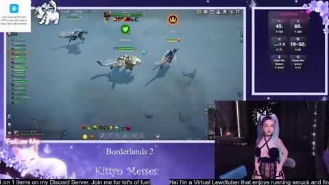 Snapshot of sassykittyn chatting on 8, 10, 2025 Sassy Sami Kittyn online show from 8, 10, 2025