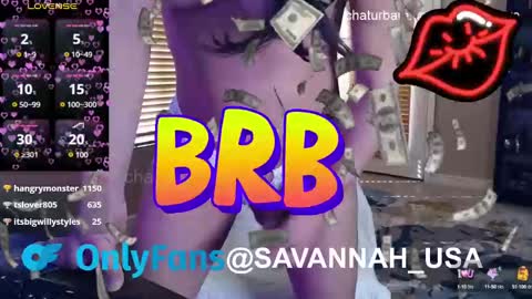 Onlyfans Savannah usa online show from 27, 1, 2025