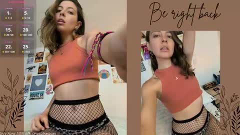 Aria Independent model online show from 3, 12, 2025