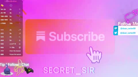 Dean Carter online show from 16, 12, 2025