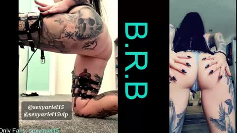 Snapshot of sexyariel15 chatting on 23, 9, 2025 SexyAriel15 online show from 23, 9, 2025